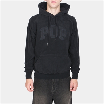 Pop Trading Company Arch Hooded Sweat Black Fleece